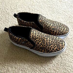 Cheetah print Vans